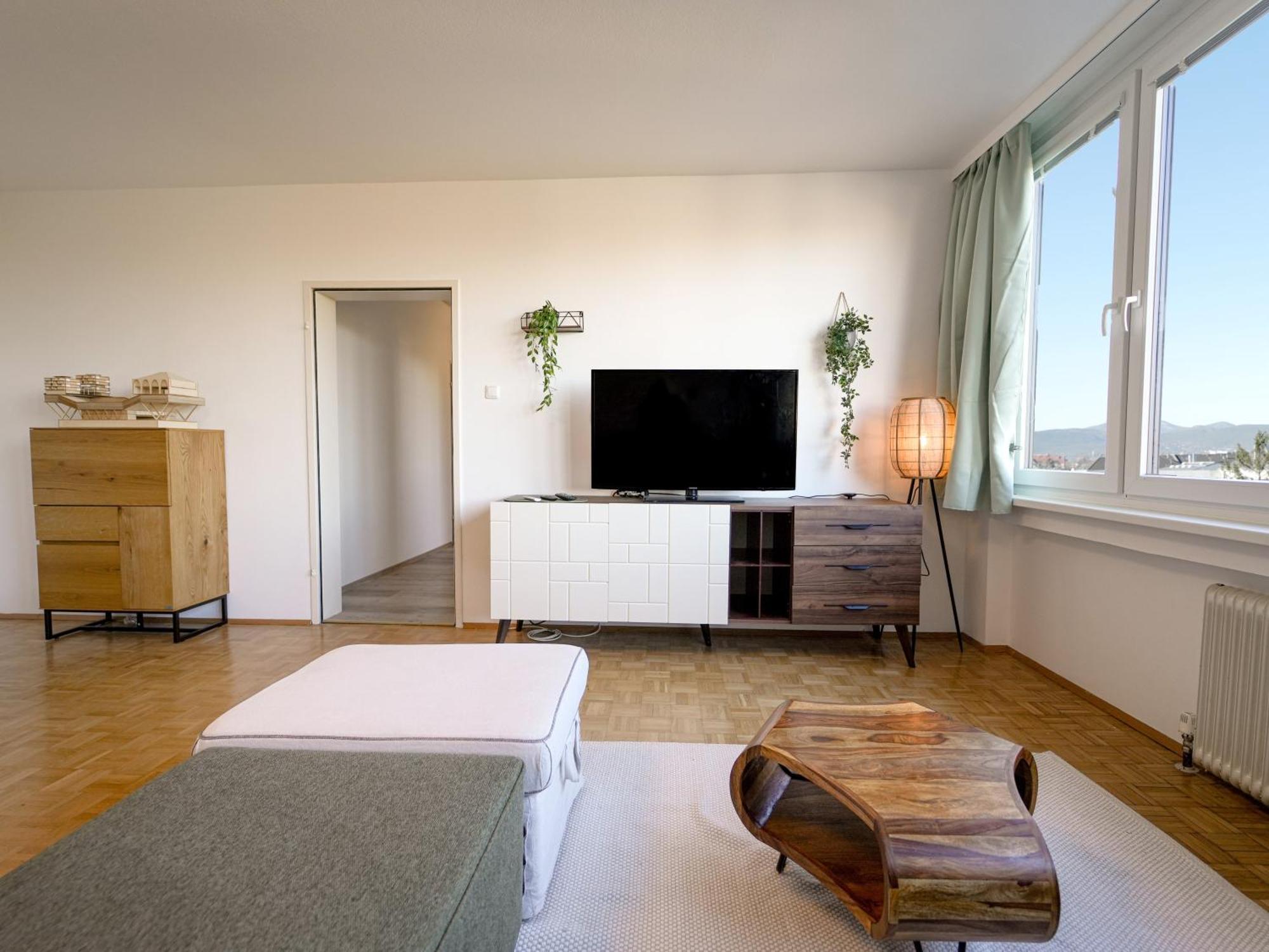 Spacious Apartments With View & Free Parking Wiener Neustadt Luaran gambar